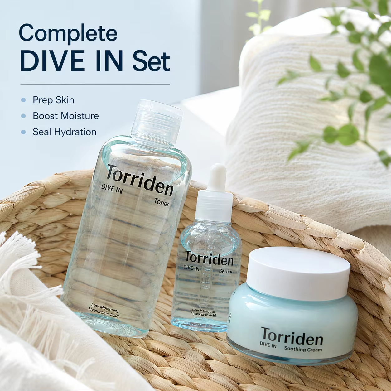Torriden DIVE-IN 3Pcs Toner