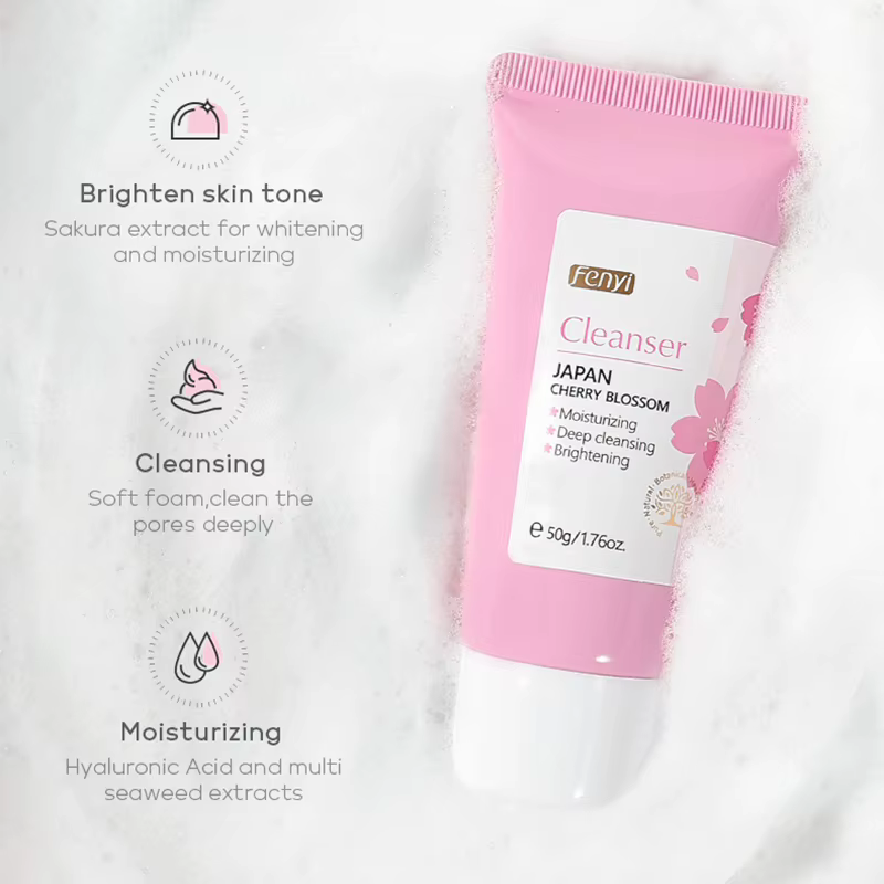 Nettoyant pour le visage à la vitamine C