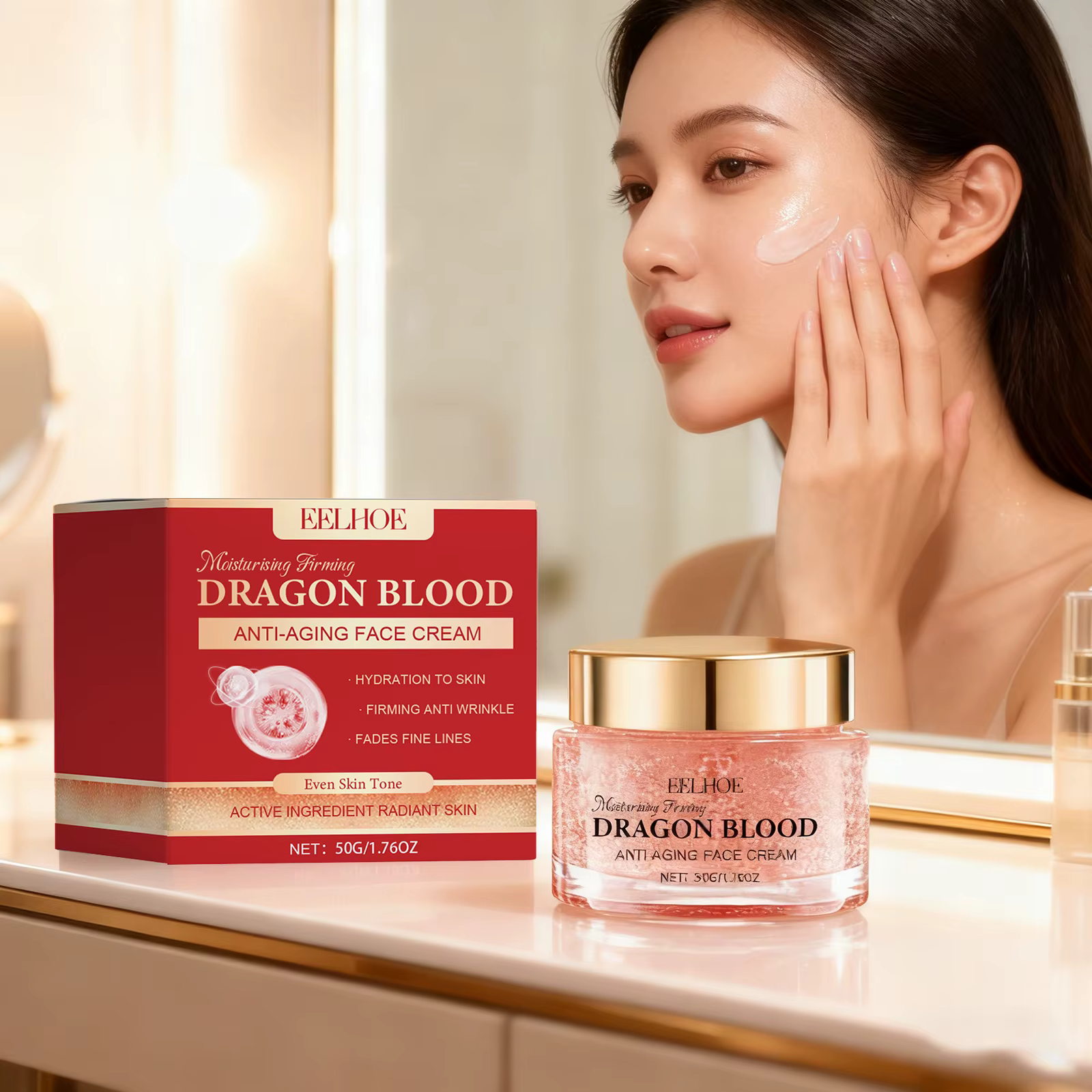 Crème à l'acide hyaluronique au sang de Dragon