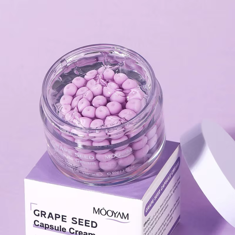Crème Visage Coréenne en Capsules avec Centella & Astaxanthine