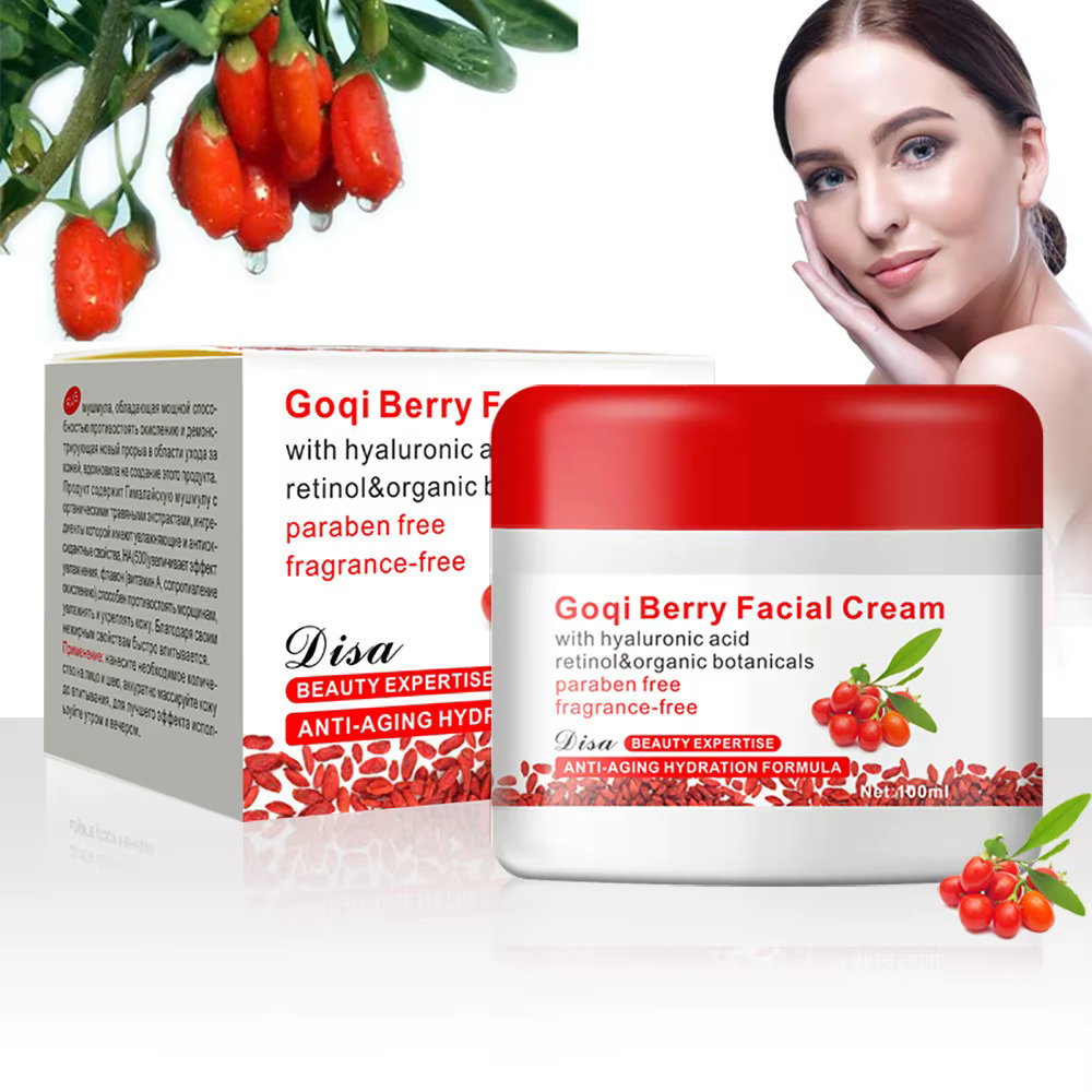 Crèmes pour le visage 100ml Goji Essence hydratante Goqi baies soins de la peau Matrimonie chinoise vigne soin du tibia