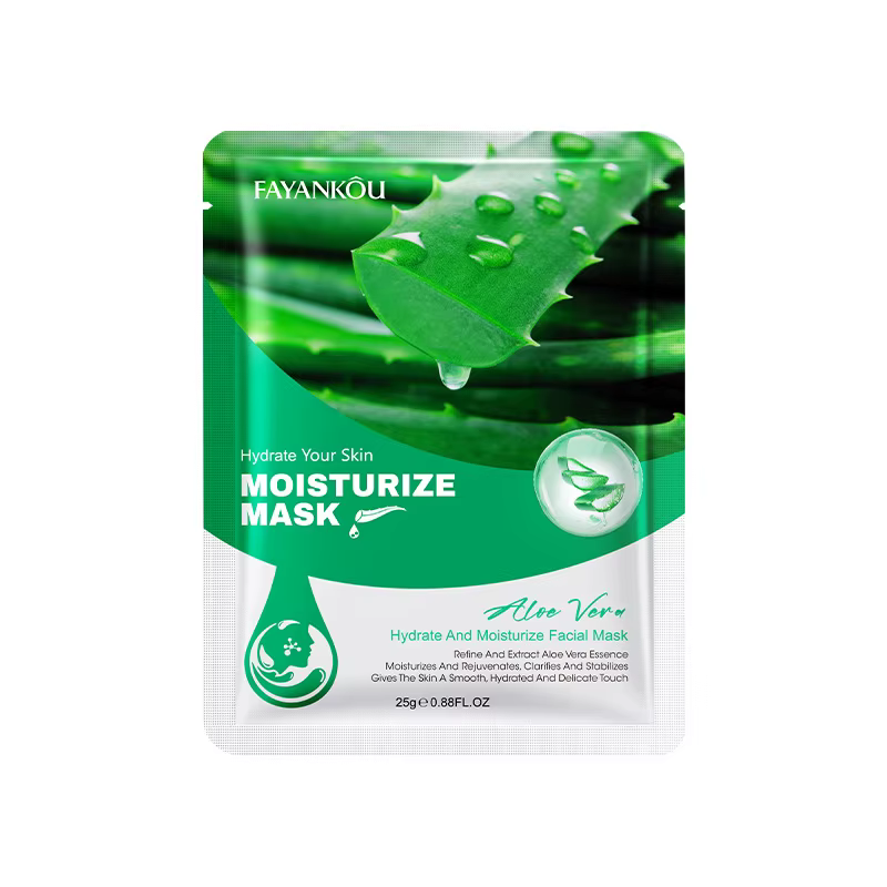 Masque hydratant à l'aloe vera en multi-pack