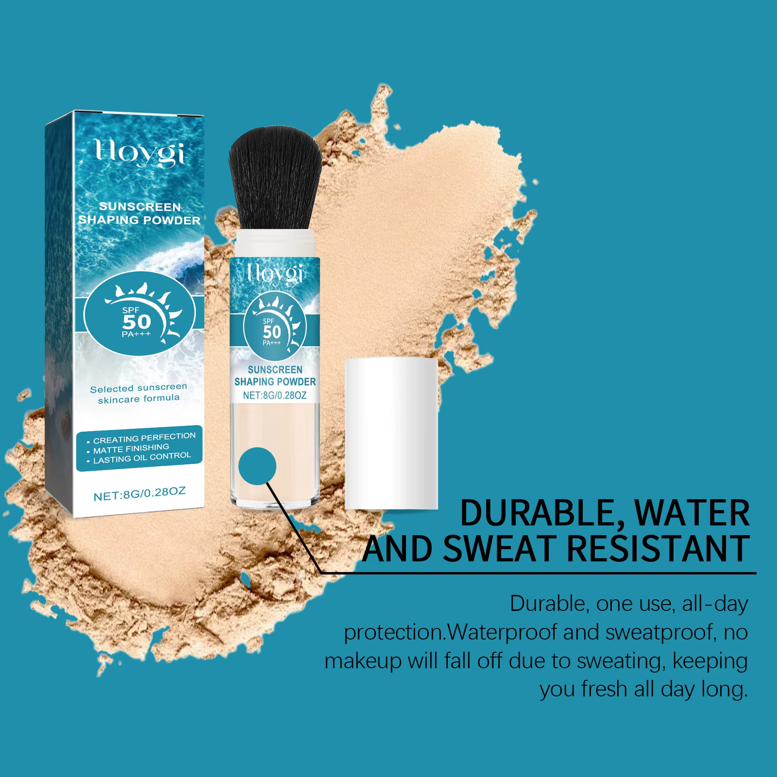 Poudre libre de protection solaire SPF50