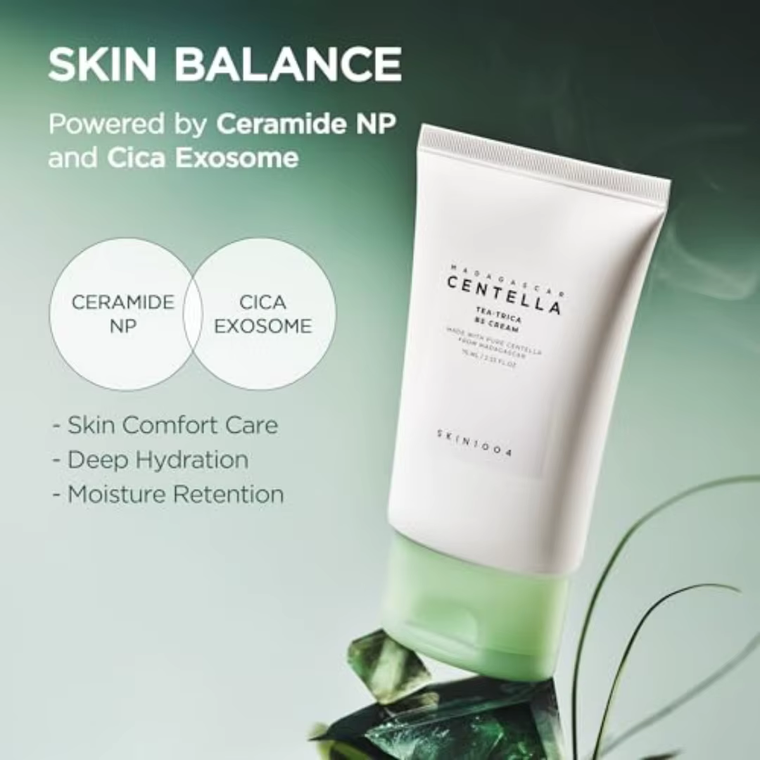 Crème hydratante pour le visage SKIN1004 Tea-Trica BS à la Centella Asiatica