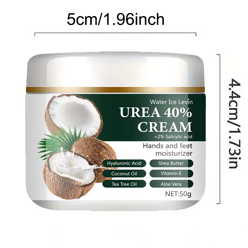 Crème pour les mains et les pieds à l'acide salicylique 40% d'urée + 2%
