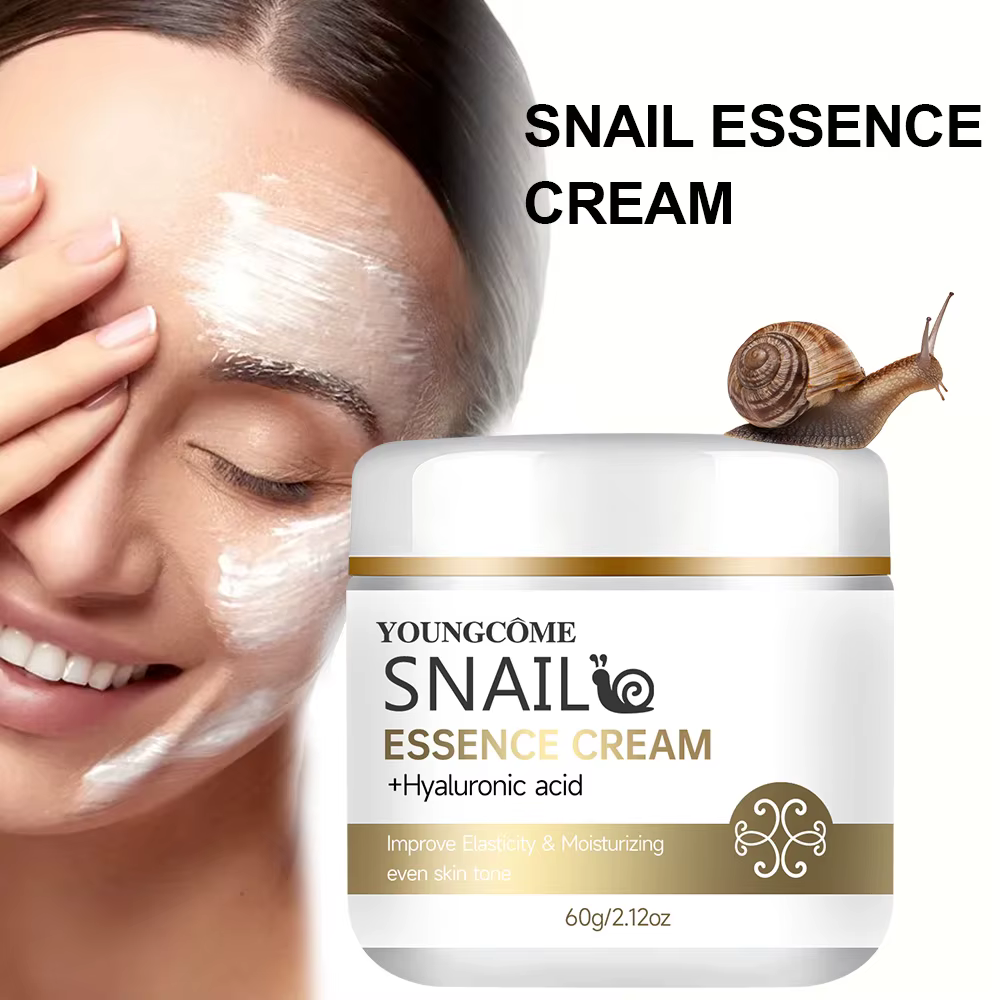 Crème à l'essence d'escargot avec acide hyaluronique