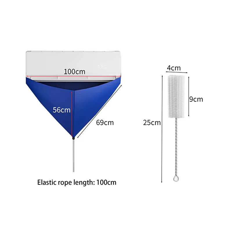 Kit de livres pour climatiseur, sac étanche, ensemble de lavage de climatisation, outils de climatisation