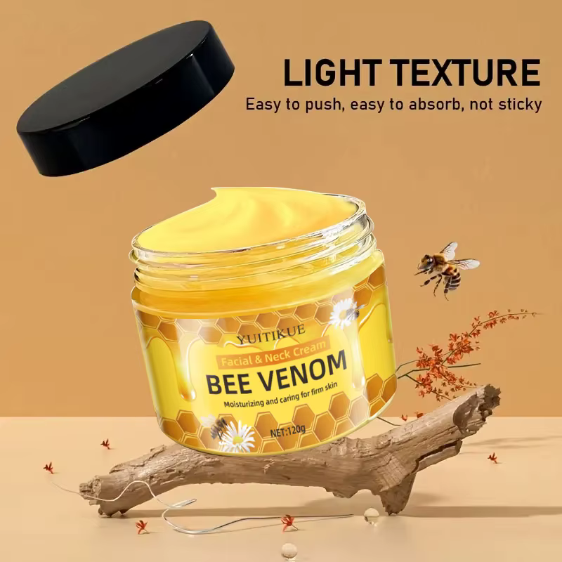 Crème visage et cou au venin d'abeille YUITIKUE 120g