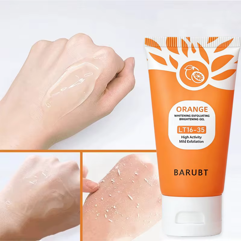 Gel exfoliant Orange pour le visage gommage corporel Gel nettoyant