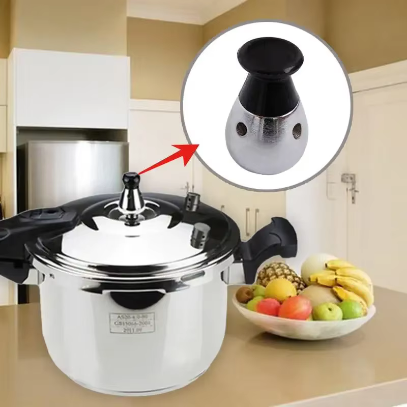 Autocuiseur haute pression, ustensiles de cuisine, marmite à soupe et à viande, Valve d'autocuiseur en aluminium, cuisinière domestique, appareils de cuisson en acier à Induction