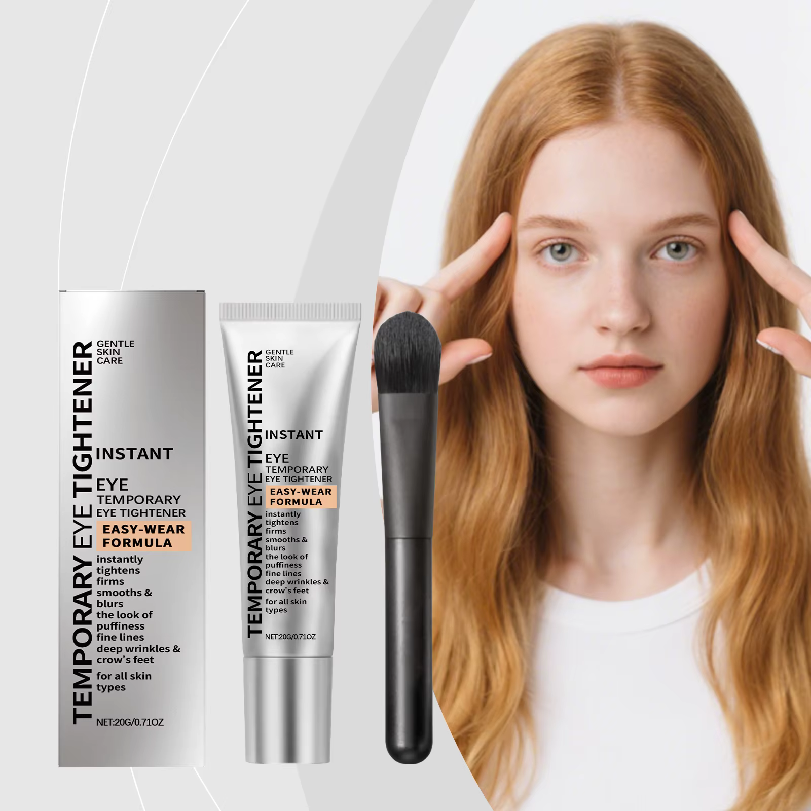 Crème raffermissante pour les yeux à la vitamine E
