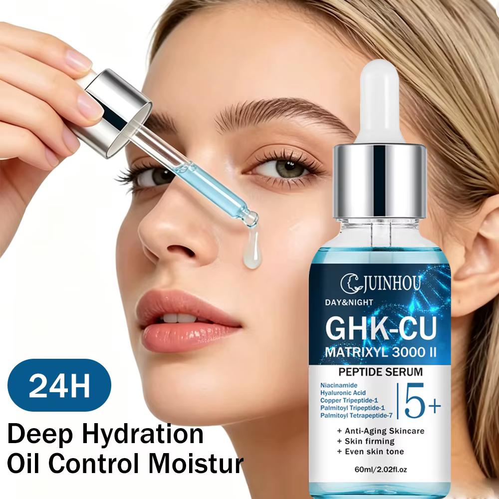 Sérum facial JUINHOU au cuivre bleu pour éclaircir la peau