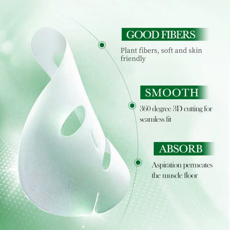 Masque hydratant à l'aloe vera en multi-pack