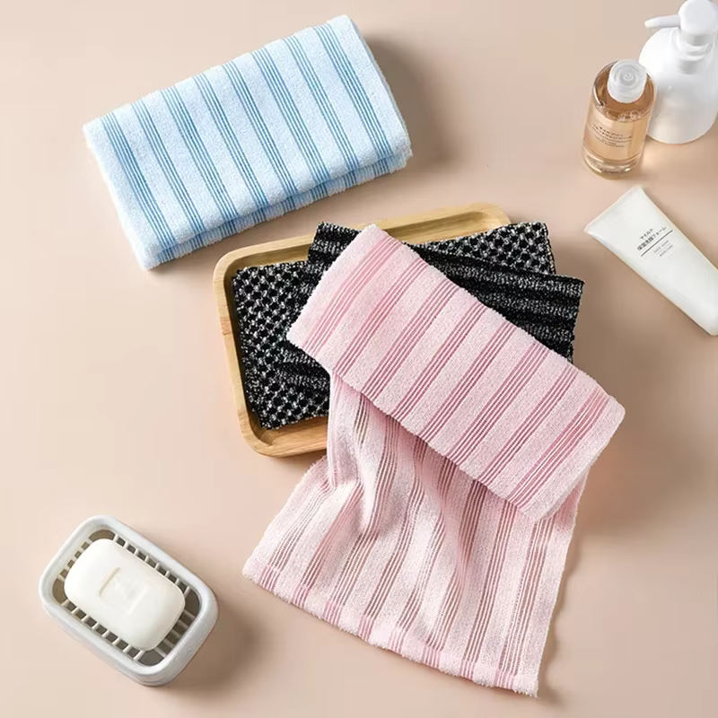 Gant de toilette japonais en Nylon