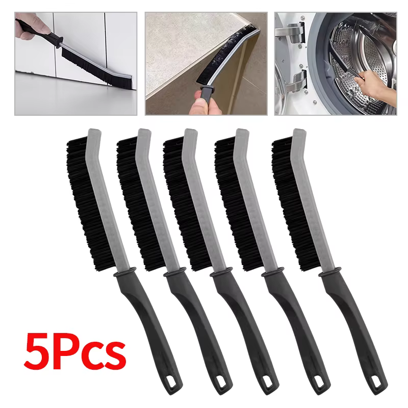 Brosse de nettoyage Durable pour le coulis, brosses de nettoyage pour joints de carrelage à poils durs, nettoyeur d'angle mort, outil de nettoyage de salle de bains et de cuisine