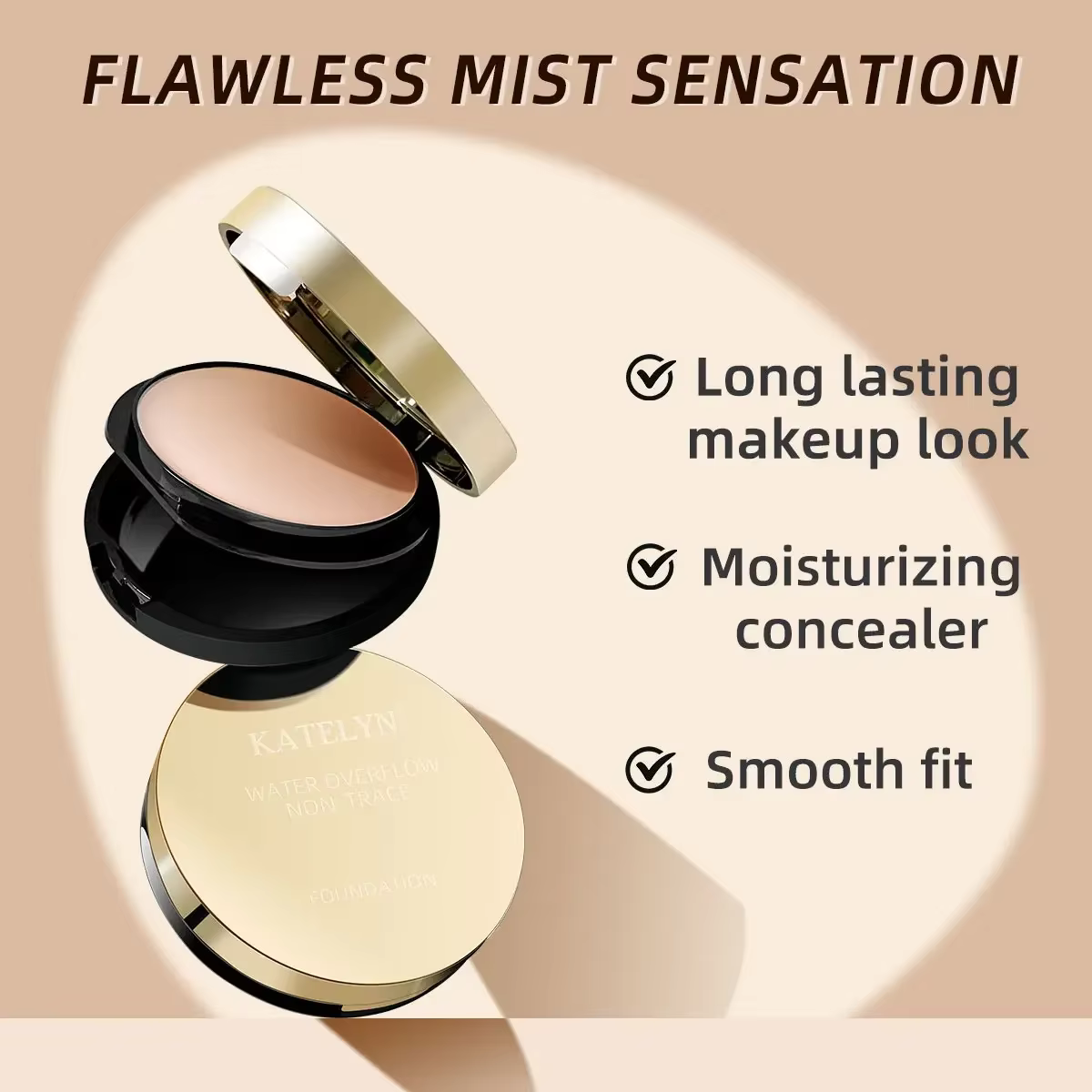 Nouveau Sérum Baume Teint Booster Texture Soyeuse Couvrance Hydratante Effet Repulpant Unifie le Teint Meilleur Fond de Teint en Stick Maquillage de Voyage