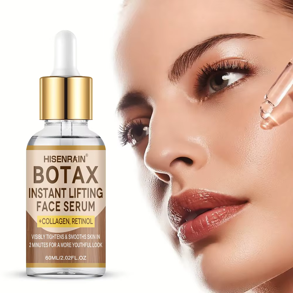 Sérum raffermissant pour le visage HISENRAIN Botax – Traitement anti-âge pour la réduction des rides et le raffermissement de la peau pour toutes les personnes.