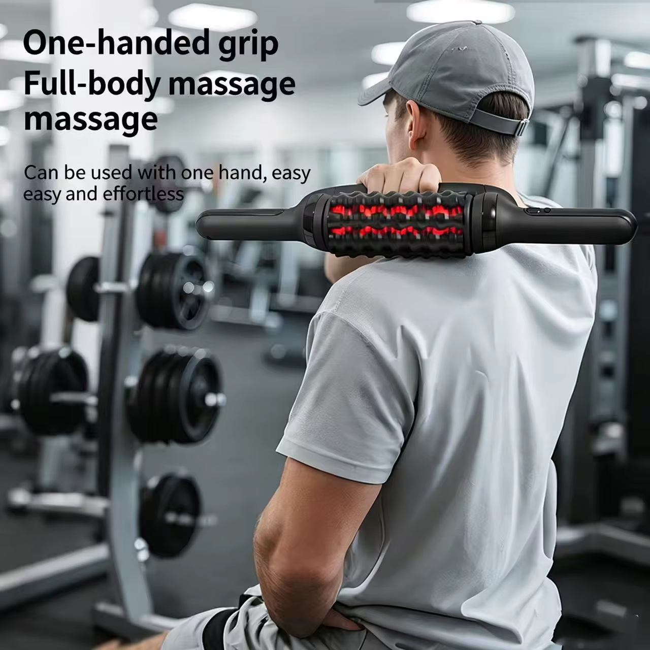 Masseur électrique à rouleaux