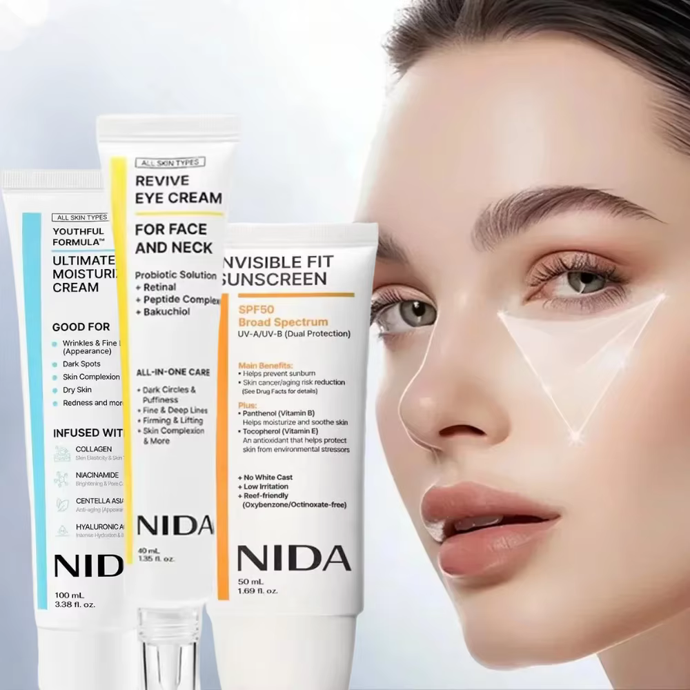 Crème hydratante ultime au collagène NIDA SPF 50