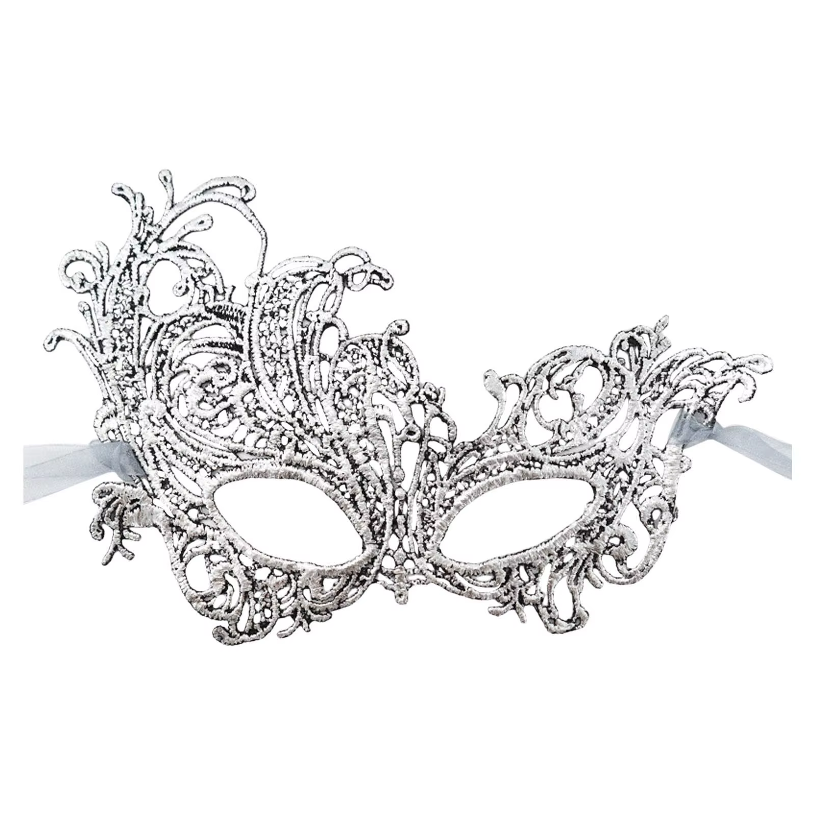 Masque pour les yeux en dentelle noire