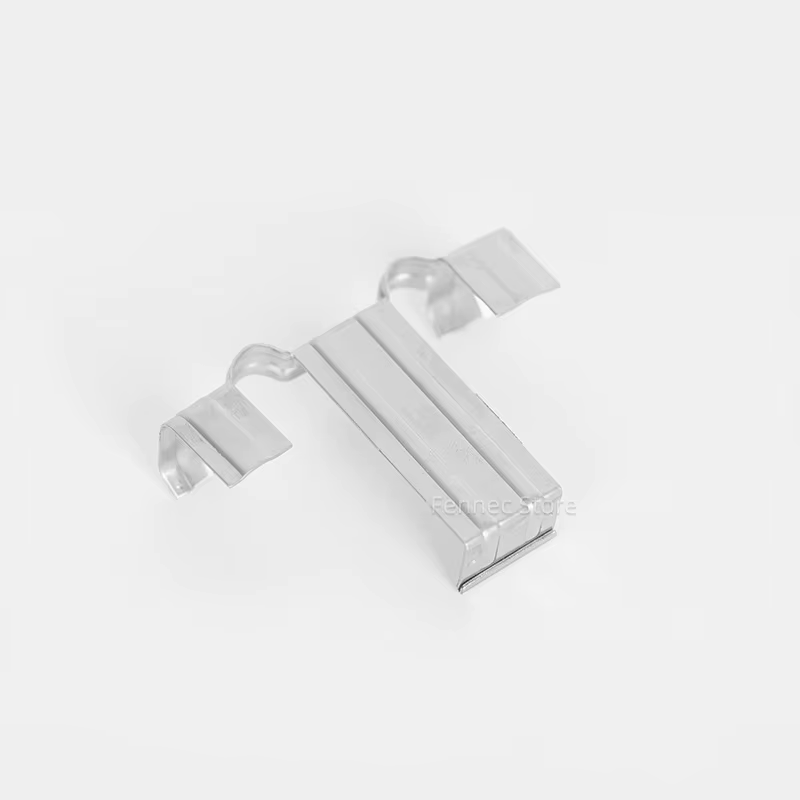 Clip de guidage d'eau photovoltaïque pour panneau solaire, en acier inoxydable, 10/30 pièces, 30/35/40mm, composant de nettoyage de panneau, déflecteur de vidange de boue