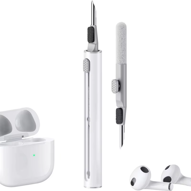 Kit de stylo de nettoyage pour écouteurs et téléphones portables, pour IPhone 17 16 15 14 13 Pro Max Samsung Airpod brosse Limpiador, outil de nettoyage, accessoires