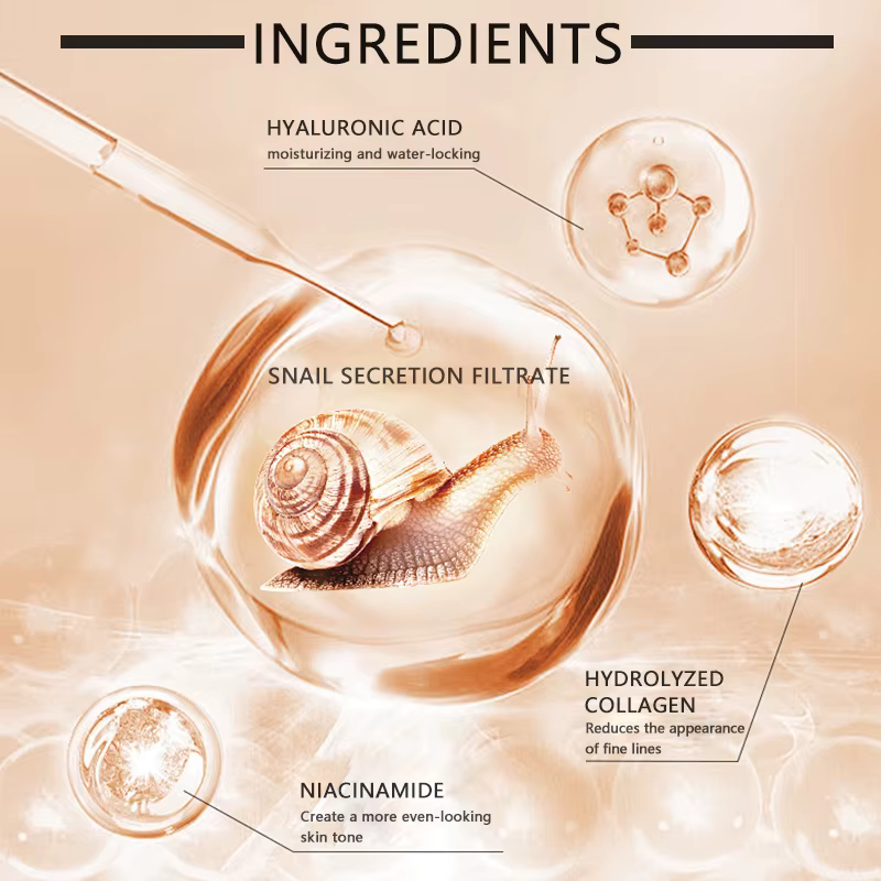 Sérum Mucin d'escargot avec Niacinamide