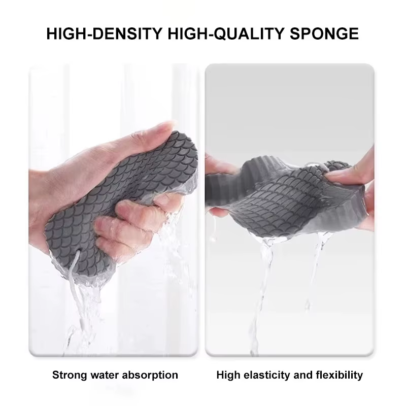 Éponge de bain douce, brosse exfoliante pour peaux mortes