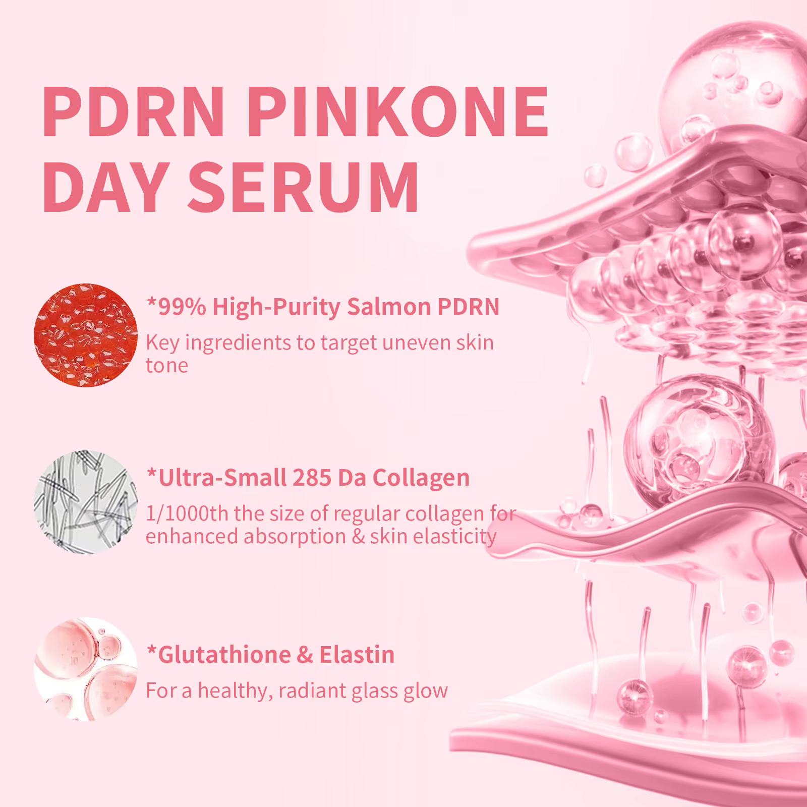 Sérum PDRN hydratant, répare