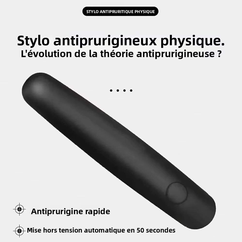 Stylo électronique anti-moustiques portable, soulagement des démangeaisons, des gonflements et de la douleur, outil de soulagement des piqûres d'insectes, pour le camping en plein air, les voyages, l'