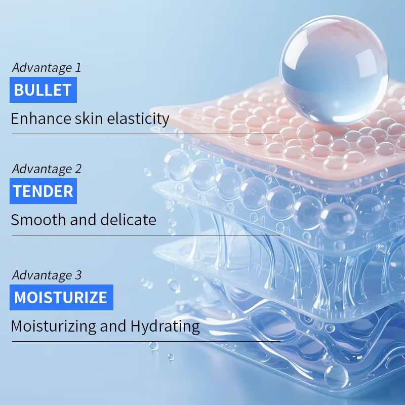Crème à l'essence élastique au collagène polypeptide