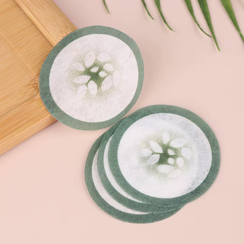 100 pièces tampon de nettoyage pour les yeux masque jetable gommage