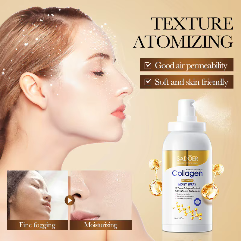 SADOER collagène Anti rides hydratant visage Spray crème