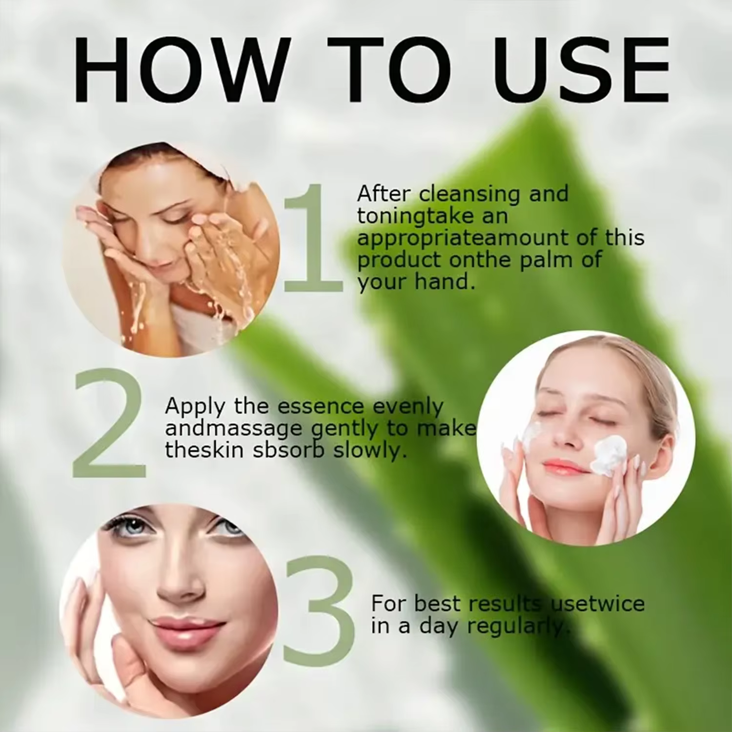 Crème raffermissante pour le visage à l'aloe vera 45g