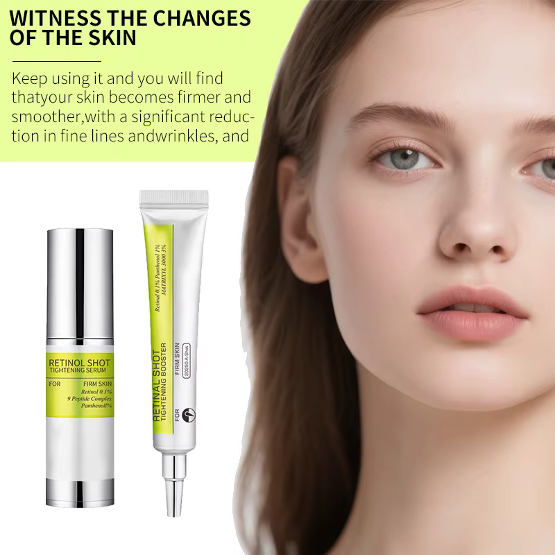 Coréen rétinol vitamine C hydratant Shot resserrement Booster crème pour le visage sérum pour les yeux éclaircissant
