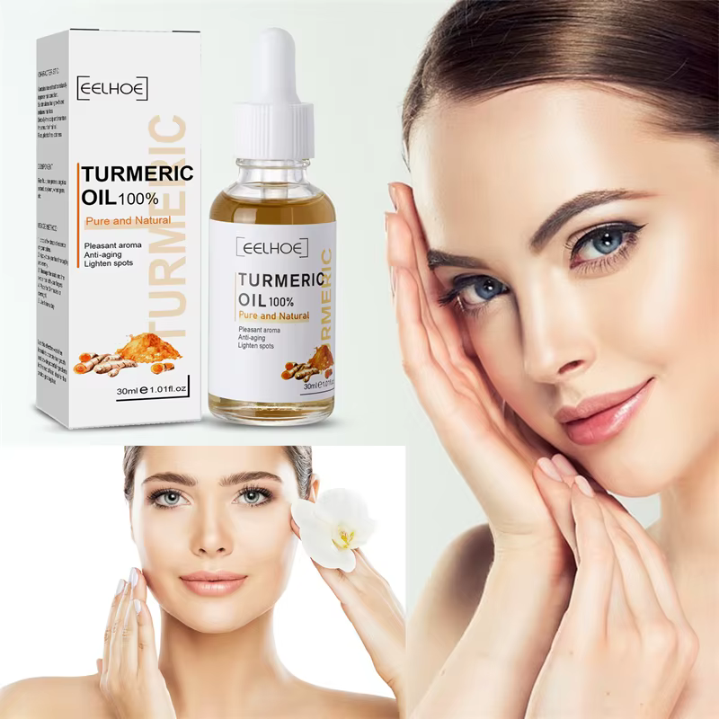 Sérum pour le visage au curcuma