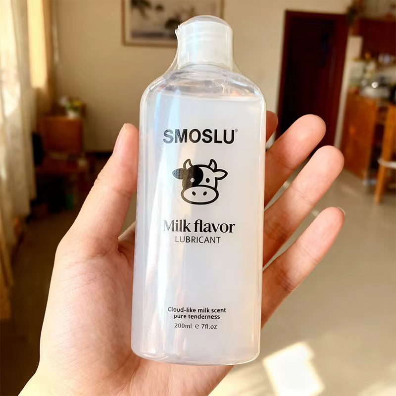 Lubrifiant parfumé au lait – Lubrification crémeuse pour les rapports – Hydratant et lissant