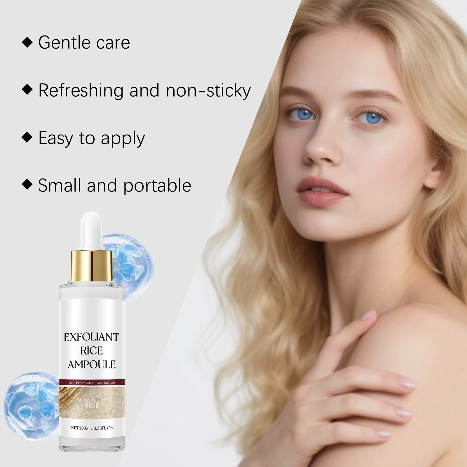 Sérum exfoliant coréen pour le visage