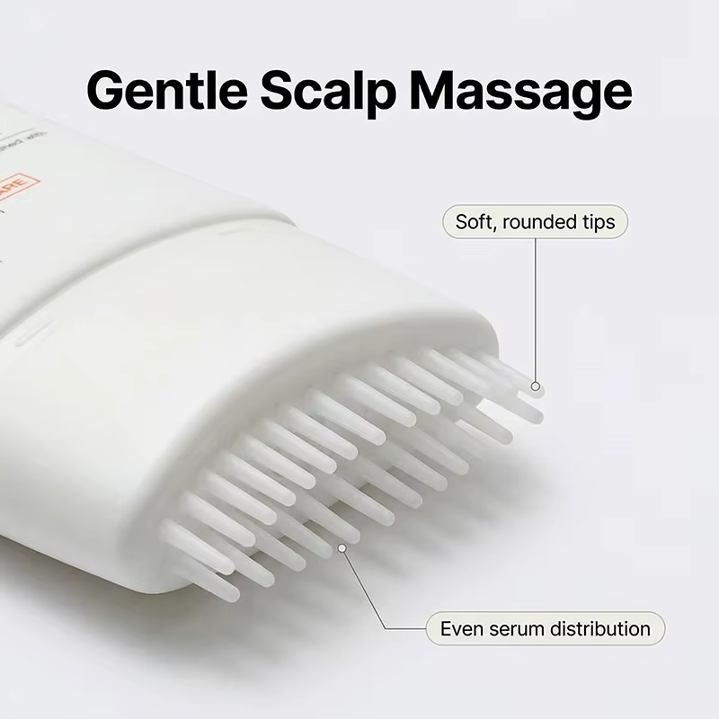Sérum capillaire avec brosse intégrée
