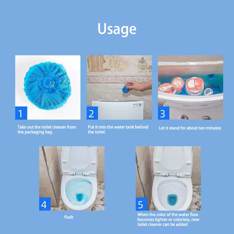 Lot de 10 blocs nettoyants pour toilettes grande capacité, désodorisants et détartrants