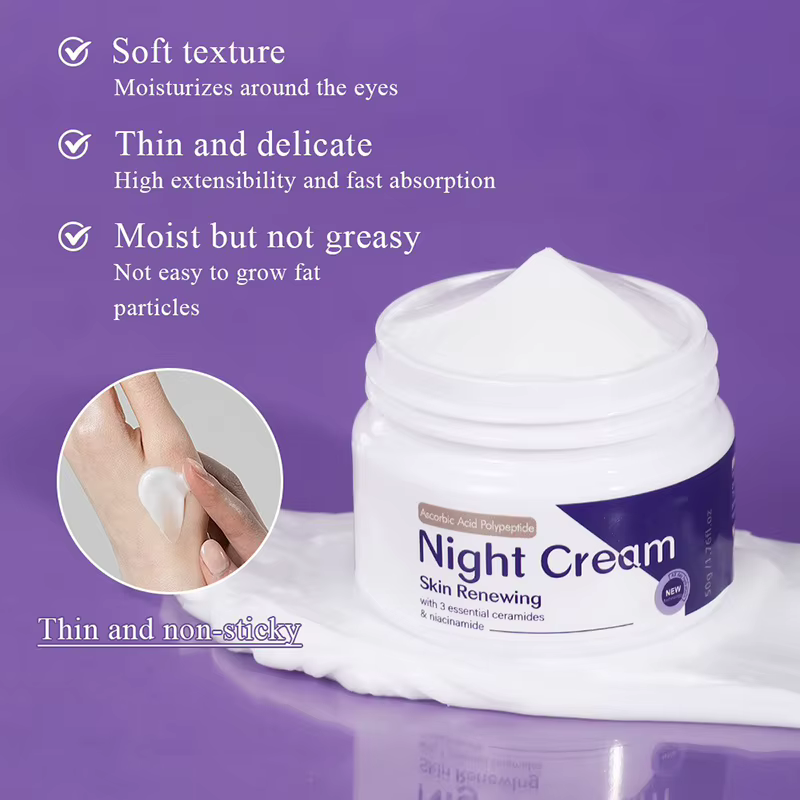 Crème hydratante raffermissante pour le visage à la niacinamide