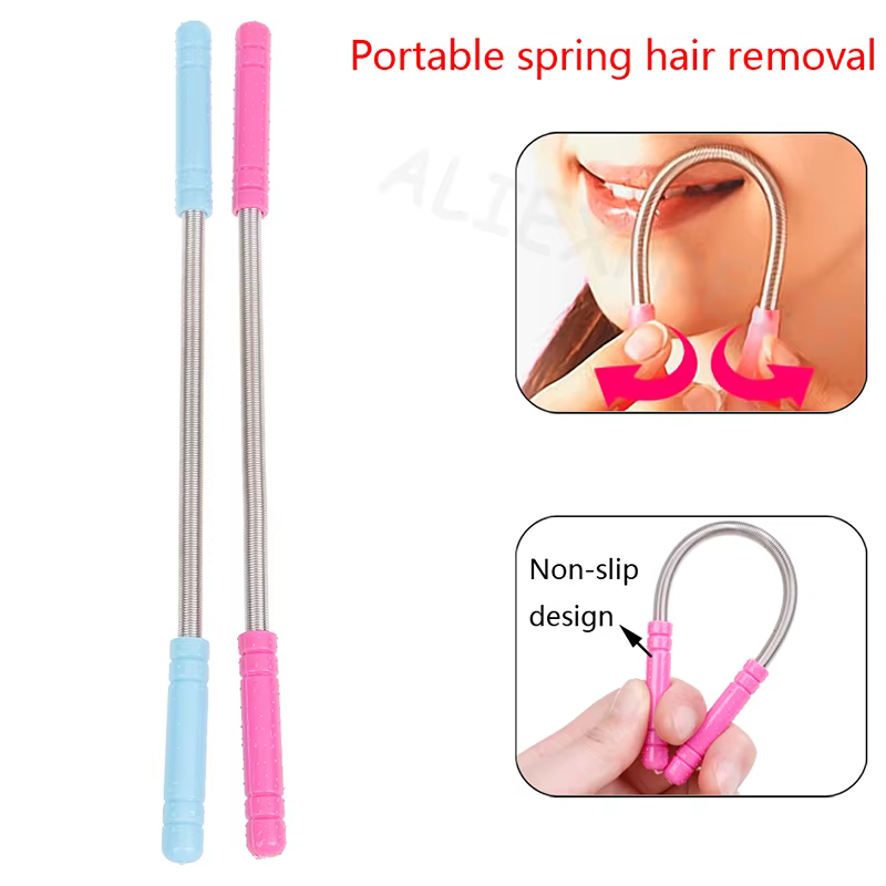 Ushape épilateur Epistick dispositif d'épilation du visage Micro ressort épicare
