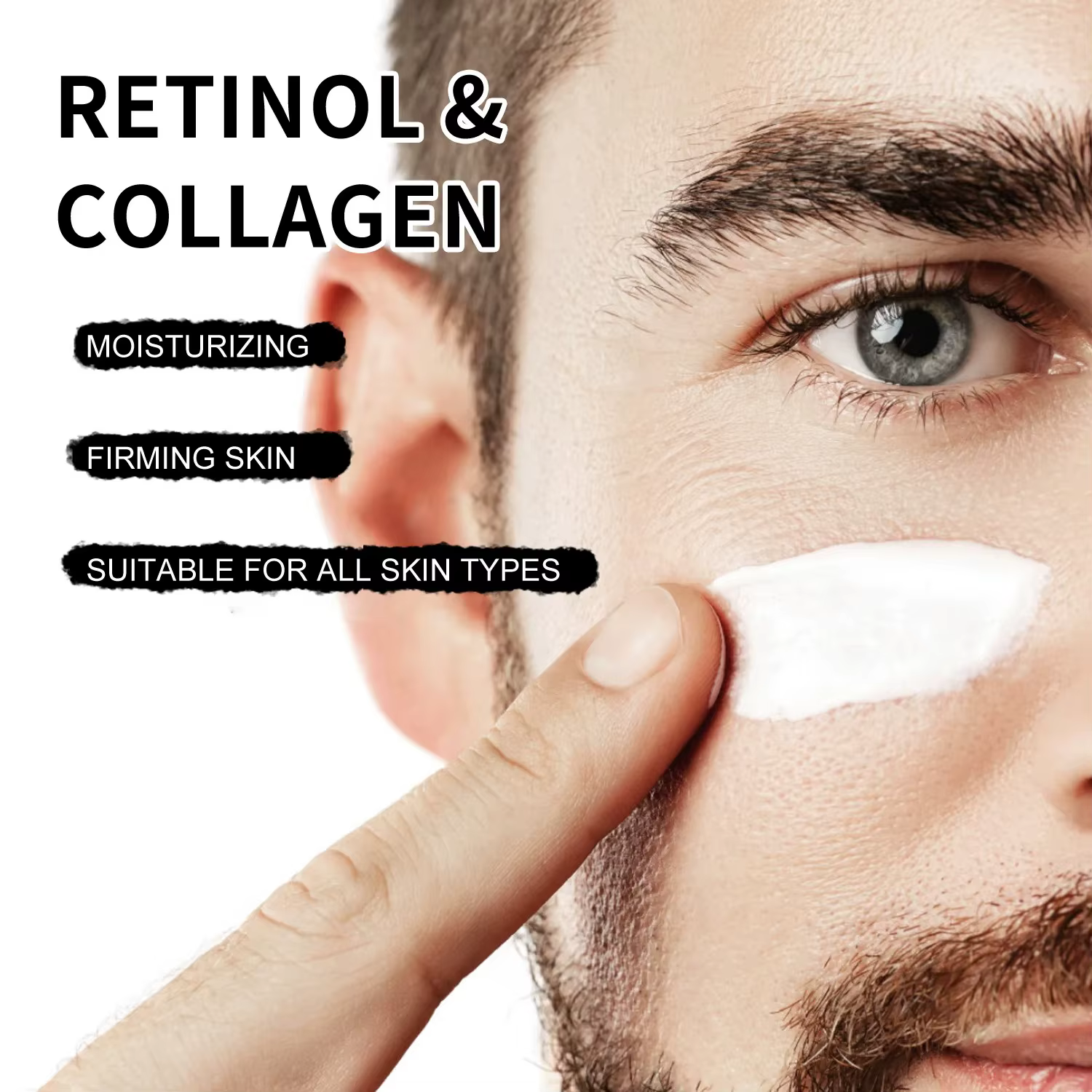 Crème au rétinol et au collagène