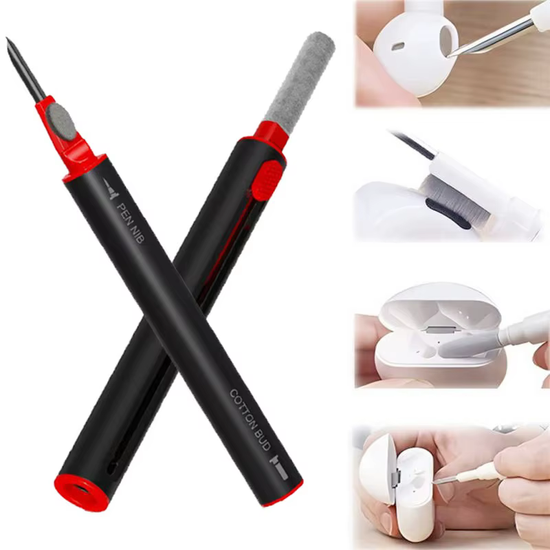 Kit de nettoyage pour Airpods Pro 3 2 1, outil de nettoyage pour écouteurs Bluetooth, étui pour écouteurs Durable, ensemble de brosses de nettoyage pour Apple AirPods 3 2 1