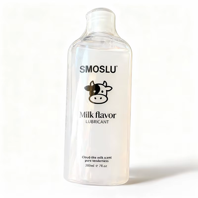 Lubrifiant parfumé au lait – Lubrification crémeuse pour les rapports – Hydratant et lissant