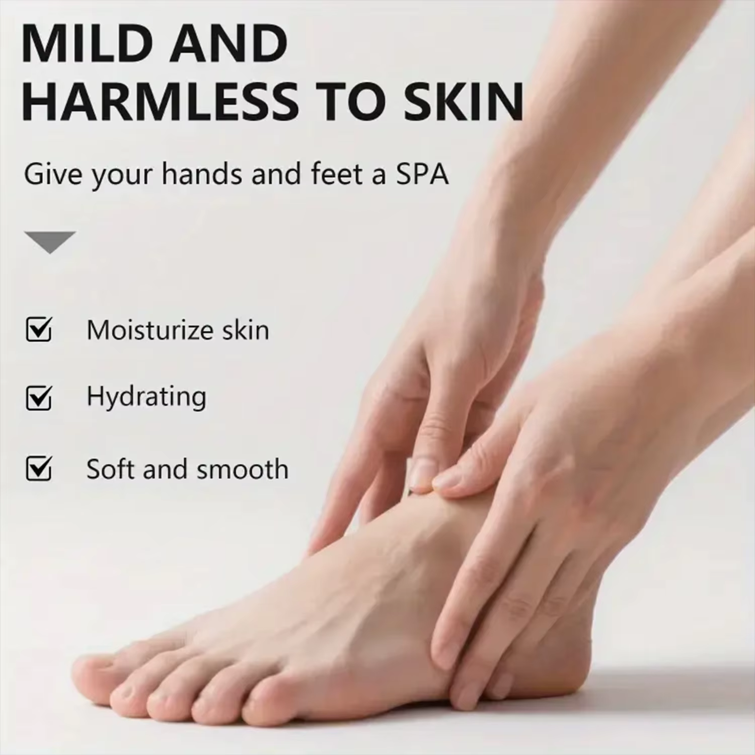 Crème pour les pieds à l'huile d'arbre à thé à l'aloe vera et au menthol - Hydrate et adoucit la peau avec l'acide hyaluronique et le rétinol