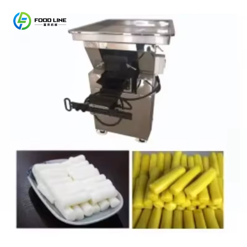 Chaîne de production continue de machines à gâteaux de riz coréens épicés personnalisés, équipement de transformation de gâteaux de riz glutineux au goût sucré et moelleux