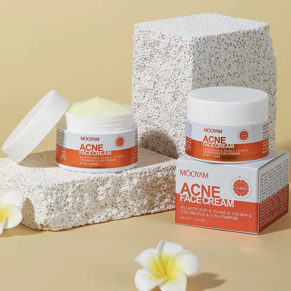 Crème Visage Anti-Acné aux Herbes