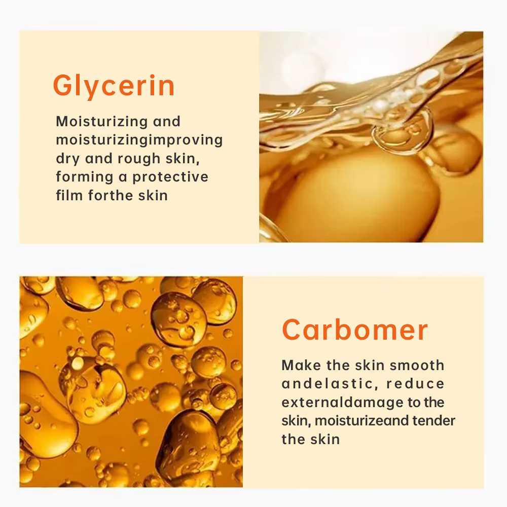 Sérum hydratant pour le visage au curcuma