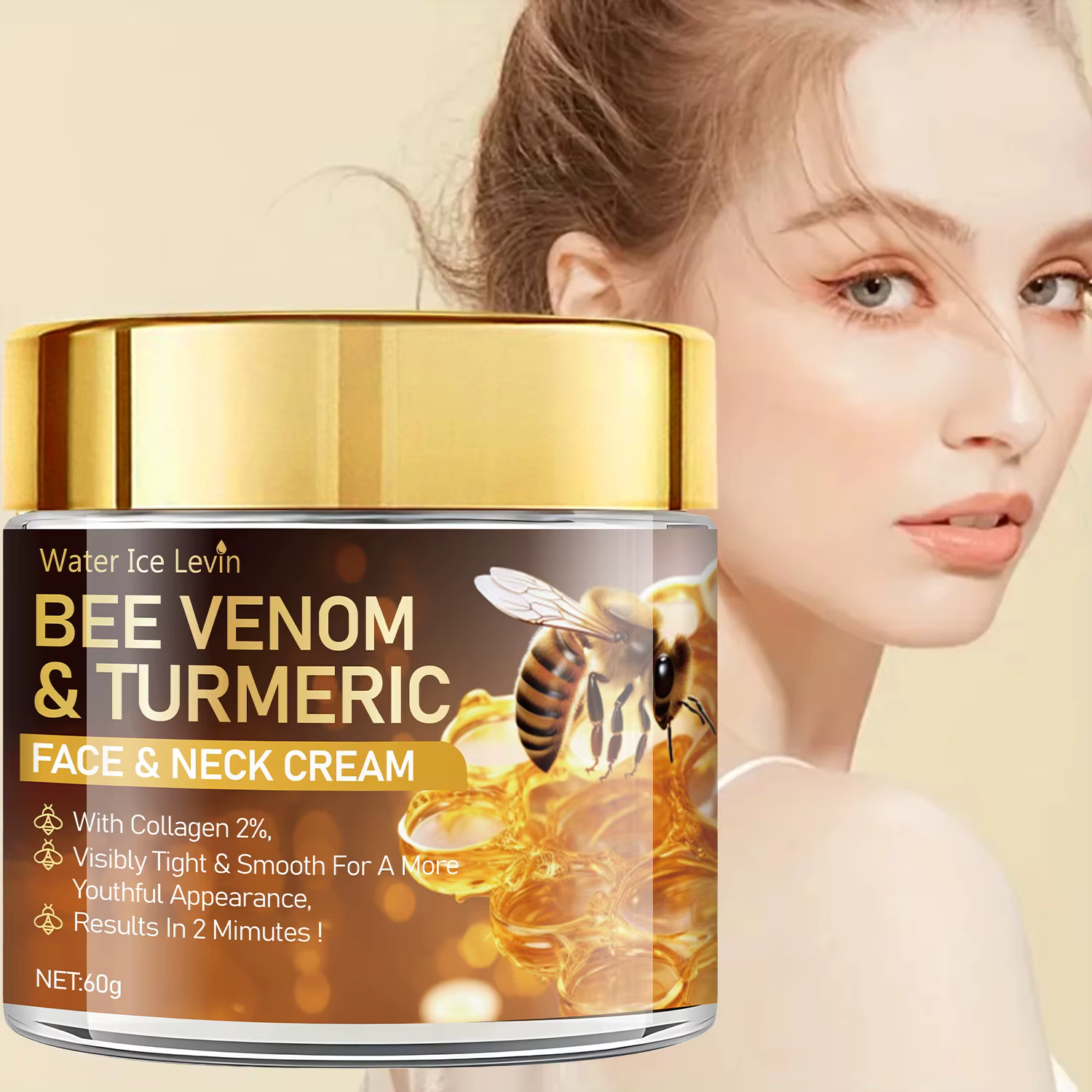 Bee Venom Crème liftante instantanée pour le visage